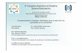 6 Congreso Argentino de Pediatría General Ambulatoria · Modelo lógico y ordenado ... Mutismo selectivo: ... psicopedagógico. Mejoría de trastorno expresivo-comprensivo del lenguaje,