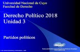 Derecho Político 2018 Unidad 3 - albertomontbrun.com.ar · Bibliografía Unidad 3 Raus, Diego y Respuela, Sofía; Ciencia Política. perspectivas y debates contemporáneos; Unidad
