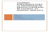ACUERDO ESTRATÉGICO PARA LA PREVENCIÓN …portal.ugt.org/saludlaboral/documentos_de_interes/estrategias/... · relacionadas con el riesgo de caída de altura, como principal causa