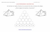las piramides secretas 6 alturas-sumas - Orientación … · Maribel Martínez Camacho y Ginés Ciudad-Real Las pirámides secretas LAS PIRÁMIDES SECRETAS El número en cada círculo