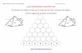 las piramides secretas 7 alturas-sumas - Orientación … · Maribel Martínez Camacho y Ginés Ciudad-Real Las pirámides secretas LAS PIRÁMIDES SECRETAS El número en cada círculo