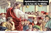 Apóstoles y Profetas a la luz de la Bibliaiglesiabiblicabautista.org/archivos/estudios/dones_del_espiritu/... · La escuela de Profetas comenzó con Samuel (1 Samuel 19:18–24)