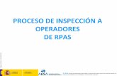 PROCESO DE INSPECCIÓN A OPERADORES - … · Criterio flexible en función de los resultados del plan de inspección y número de habilitaciones por régimen declarativo / autorización.