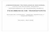 FENOMENOS DE TRANSPORTE - frro.utn.edu.ar · Que corrobora que se cumple la Ley de Kirchoff, es decir, que a una temperatura determinada ...