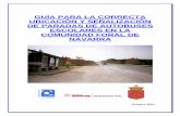 GUÍA PARA LA CORRECTA UBICACIÓN Y … · 4.9. ZONA 216 ... Guía para la Correcta Ubicación y Señalización de Paradas de Autobuses Escolares en la Comunidad Foral de Navarra