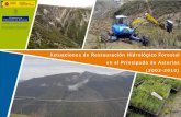 Actuaciones de Restauración Hidrológico Forestal en el Principado de … · 2011-05-18 · ... que pueden ser la causa de inundaciones catastróficas y aludes. ... de la dinámica