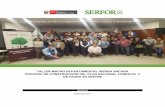 TALLER MACRO DEPARTAMENTAL SIERRA ANCASH … · 5. Tema 2: Presentación de los avances en la participación departamental – Ancash, Cajamarca y La Libertad Hora programada Tiempo
