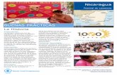 Nicaragua - documents.wfp.org · la vida de un infante son sumamente importantes. ... mensajes dirigidos a las mujeres embarazadas y madres lactantes, ... un concurso de poesía sobre