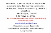 SEMANA DE ECONOMÍA: La economía mexicana … Jun/6 Presentacion.pdf · Abelardo Mariña-Flores Departamentode Economía Universidad Autónoma Metropolitana-Azcapotzalco. Las reformasestructuralesneoliberales