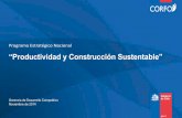 Productividad y Construcción Sustentable€¦ · segmentos de mercado Vivienda Social + +Habitabilidad ... Construction 2013, ... SUSTENTABILIDAD / Social