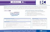 Características del Producto Ca - novemweb.com · El Tricloro Klaren ® es un producto clorado estabilizado de alta concentración utilizado para la desinfección total del agua