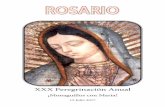 XXX Peregrinación Anual - monaguillos.com.mxmonaguillos.com.mx/documentosdeformacion/rosario2017.pdf · perfecta siempre Virgen Santa María, madre del verdadero Dios por ... de