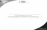 LEY ORGÁNICA DE LA CONTRALORÍA GENERAL DE CUENTAS · La Contraloría General de Cuentas es el ente técnico rector de la fiscalización y el ... a través de un plan de capacitación