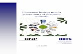 Elementos básicos para la planeación y el desarrollo ...gidrot.com/materials/docs/terr/3.pdf · EQUIDAD 19 3.2.2. RESPONSABILIDAD S ... y en el mejoramiento de la calidad de vida