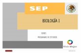 BIOLOGÍA I - XXV Colegio de Bachilleres del Estado de ... · importante que analice la importancia de las nuevas tecnologías de la biología en la sociedad, sus logros y limitaciones