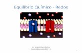 Equilibrio Químico - Redox - uprh.edu · Equilibrio Químico - Redox Por: Rolando Oyola Martínez Derechos Reservados@2017-18. 1