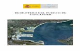 DERROTERO DEL PUERTO DE SANTANDER · La situación geográfica del Puerto de Santander, en el Muelle de Maura ... En el resto del canal y entre ... Más próximo a la boca del puerto