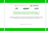 ANÁLISIS Y EVALUACIÓN DE LA PERTINENCIA DEL … · 1 anÁlisis y evaluaciÓn de la pertinencia del seguro agropecuario en colombia estudio de identificaciÓn de las oportunidadesde