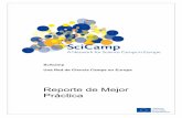 Reporte de Mejor Práctica - Science Campssciencecamps.eu/wp-content/uploads/2016/03/Best... · SciCamp - Reporte de Mejor Práctica 5/20 2. Los resultados de los cuestionarios Las