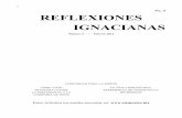 No. 4 REFLEXIONES IGNACIANAS - Centro Ignaciano …ciemexico.com.mx/old/reflexiones/reflexiones4.pdf · 2015-08-24 · 1" " " no. 4 reflexiones ignacianas número 4 / febrero 2012