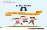 Sesión 8 - Ministerio de Educación del Perú | Minedu · Son aquellos que exigen destrezas y habilidades propias de los deportes (desplazamientos, lanza-mientos, recepciones, etc.).
