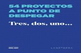 54 PROYECTOS A PUNTO DE DESPEGAR - …lanzadera.es/wp-content/uploads/2016/10/Folleto_-Lanzadera_2016... · evita diferentes versiones de datos, información desactualizada o errónea,