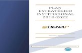 PLAN ESTRATÉGICO INSTITUCIONAL 2018-2022 · 2.3 Análisis de mandatos ... 3.3 Matriz de planificación ... Esta es la perspectiva que respalda el PEI 2018-2022, el cual ha sido producto