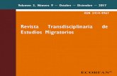 Revista Transdisciplinaria de Estudios Migratorios · permiso del Instituto Nacional del Derecho Revista Transdisciplinaria de Estudios Migratorios, ... Análisis de la Selección