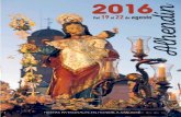 FIESTAS DE ALHENDÍN 2016 - Ayuntamiento de …alhendin.es/wp-content/uploads/2016/08/Libro-1_MAIL.pdf · porque las fiestas entonces se celebraban en septiembre u octubre, cuando