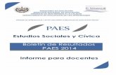 Estudios Sociales y Cívican_de_resultados_PAES_2014... · ... que se subdivide ... tanto nacional como internacional. Se ... basadas en el reconocimiento del otro y en el respeto