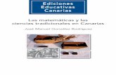 Las matemáticas y las ciencias tradicionales en Canarias€¦ · sabiduría desentrañando todas las recetas, prácticas de procedencias varias y remedios con ... las medidas de