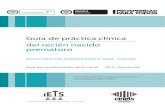 Guía de práctica clínica del recién nacido prematurofundacioncanguro.co/files/prematuro.pdf · 1. Introducción 13 2. ... 20 4. Recomendaciones 20 4.1. Tópico 1. Maduración