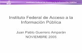 Instituto Federal de Acceso a la Información Públicainicio.ifai.org.mx/Agenda_Comisionado/comision... · • Instituto Federal de Acceso a la Información Pública (IFAI) • Principales