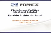 PROYECTO DE PLATAFORMA POLÍTICA, ESTATAL, LEGISLATIVA Y …panpuebla.org/documentos/21042018/PlataformaElectoralPAN20172018… · 2.3 Impulso al Campo 2.4 Consolidación de Puebla