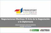 Negociaciones Efectivas: El Arte de la Negociación o la ...asbama.com/wp-content/uploads/2013/06/TECNICAS-DE... · Negociaciones Efectivas: El Arte de la Negociación o la Diplomacia