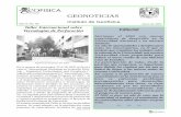 Geonoticias40 - 8pag. - Instituto de Geofísica | UNAM · Título de Tesis: Estudio de las fluctuaciones de la ... Título de Tesis: Geoquímica de metales pesados en los jales del