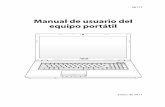 Manual de usuario del equipo portátil - …static.highspeedbackbone.net/pdf/ASUS A73S Series Laptop Manual... · Está leyendo el manual de usuario de su PC Portátil. Este manual
