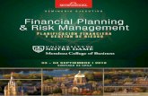 SEMINARIO EJECUTIVO Financial Planning & Risk … · LA PLANIFICACIÓN FINANCIERA • Fundamentos de los modelos predictivos financieros. • Enfoque de porcentaje de ventas en la