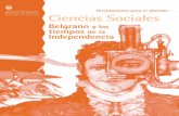 Ciencias Sociales. Belgrano y los tiempos de la ... · La educación en la época colonial ..... 35 La integración de contenidos en torno a un tema especial ..... 35 ¿Qué sucedía