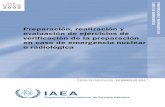 EPR - IAEA Scientific and Technical Publications · Preparación, realización y evaluación de ejercicios de verificación de la preparación en caso de emergencia nuclear o radiológica