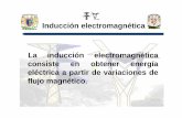Inducción electromagnética La inducción …profesores.dcb.unam.mx/users/franciscompr/docs/Tema 5/5.1 a 5.3... · manecillas del reloj, de acuerdo al principio de Lenz. Inducción