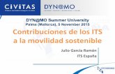 Contribuciones de los ITS a la movilidad sostenible - …gitmot.uib.es/SummerUniversity15/documentos/presentaciones/05/12... · Los ITS son las TICs (Tecnologías de la Información