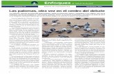 Enfoques de Salud Ambiental - formaltda.cl · Las palomas, además de transmitir enfermedades, dañan el patrimonio urbano y perjudican a los cultivos, pero en la ... lud pública