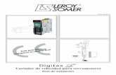 Digitax ST IG Iss A Spanish - Leroy-Somer · térmica Fusibles Resistencia de frenado interna (opcional) Puerto de comunicaciones serie ... y sistemas de almacenamiento o recuperación