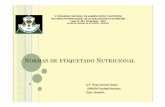 Normas de etiquetado Nutricional -Ponencia · DIRECTIVAS DE LAS NACIONES UNIDAS PARA LA ... establece el CodexAlimentariuso la norma sanitaria peruana que le es aplicable. * Código