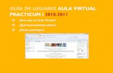 PRACTICUM I 2010-2011 - OCW Universidad de Cádiz · de CCSS Coordinadores de Prácticas Clínicas, ... 17 02 11 GUIA USUARIO AULA VIRTUAL PRACTICUM I 10 11 Author: PROFESORES PRACTICUM