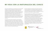 MI VIDA CON LA NATURALEZA DEL CHACO - …cegae.unne.edu.ar/gtz/experiencias/conjuntas/VidaConNaturaleza.pdf · Esta región de cerca de un millón de kilómetros ... Proyecto de Convención