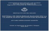SISTEMA DE SEGURIDAD BASADO EN LA CLASIFICACIÓN DE …oa.upm.es/39848/1/TFG_ALVARO_HERNANDEZ_MARTIN.pdf · Esquema de un sistema de seguridad genérico orientado al entorno ... Resultados
