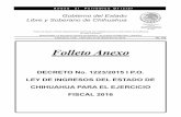 1223 LEY DE INGRESOS pamela - ordenjuridico.gob.mxordenjuridico.gob.mx/Documentos/Estatal/Chihuahua/wo109420.pdf · 1.2.2.2 Por el Arrendamiento de Inmuebles 58,000,000 1.3 Impuestos