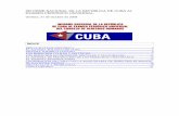 INFORME NACIONAL DE LA REPÚBLICA DE CUBA … · El ámbito de aplicación de este informe no incluye el territorio ilegalmente ocupado ... inmensa mayoría del pueblo el carácter